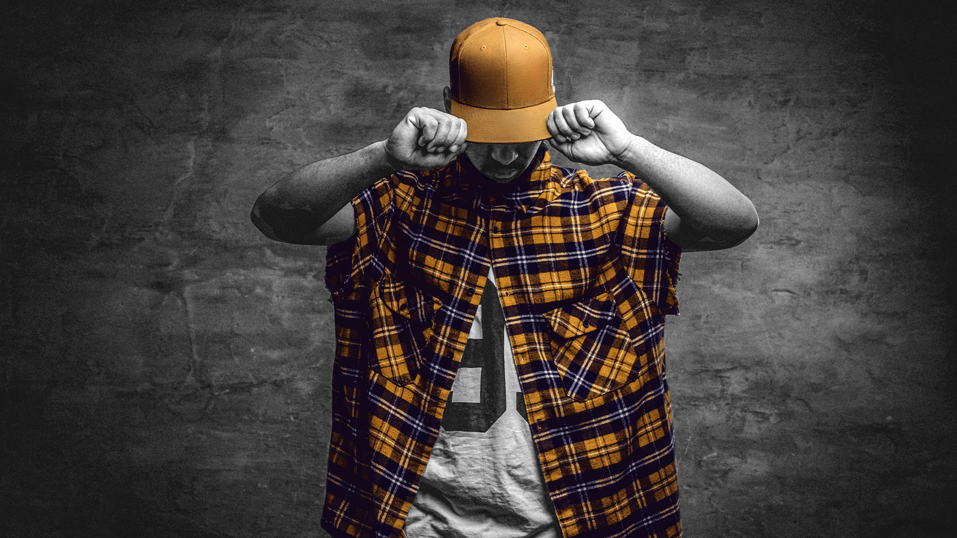 Empire Project Branding Stylish Man With Hat