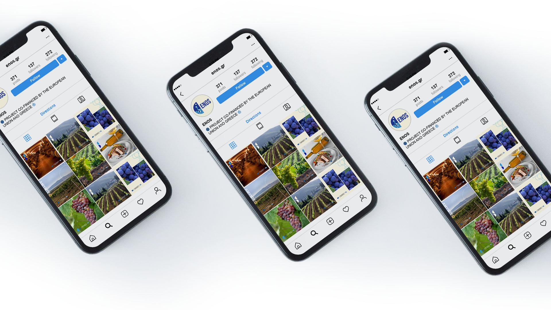 Enos Project Digital Assets Instagram Profile