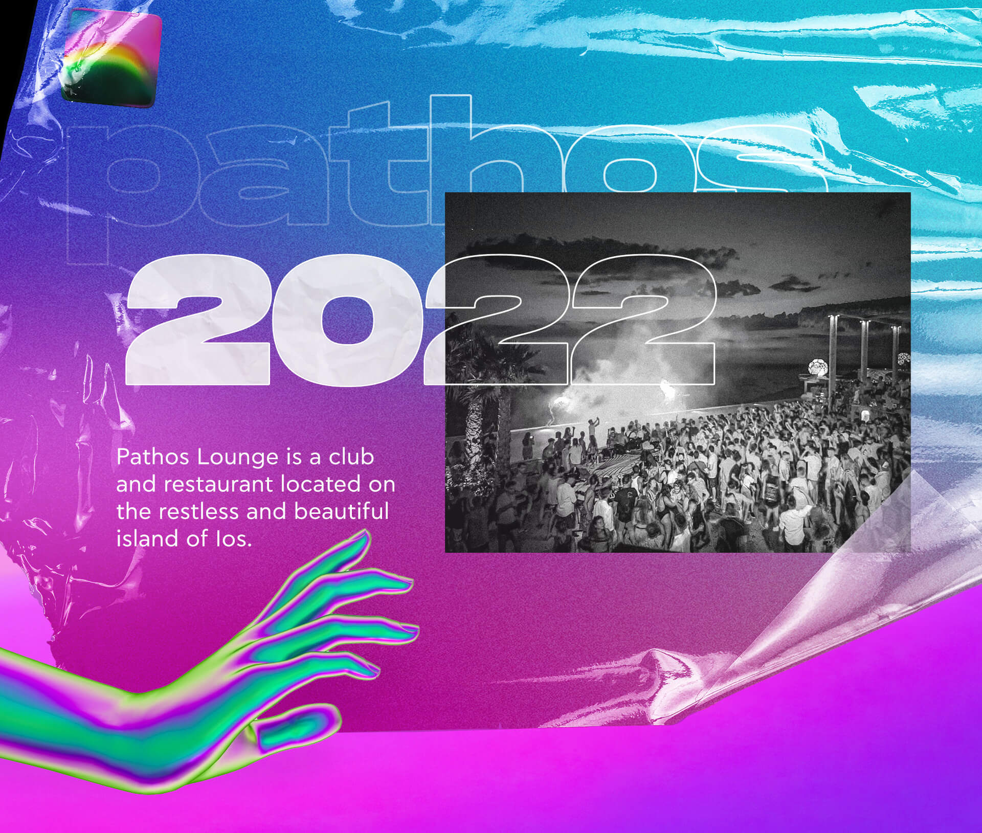 Pathos Lounge Club Restaurnt Ios Island Greece