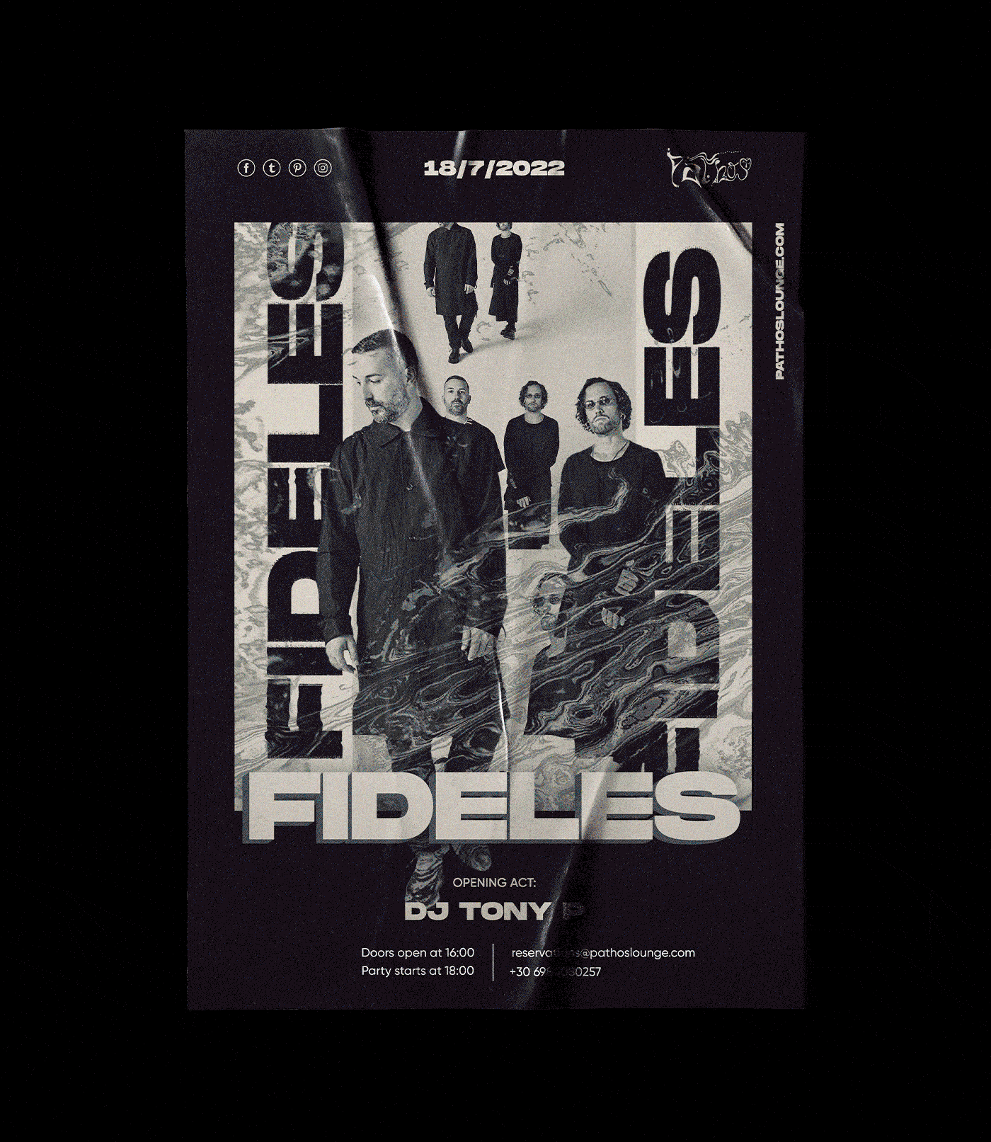 Project Pathos Club Summer Event Gif Posters