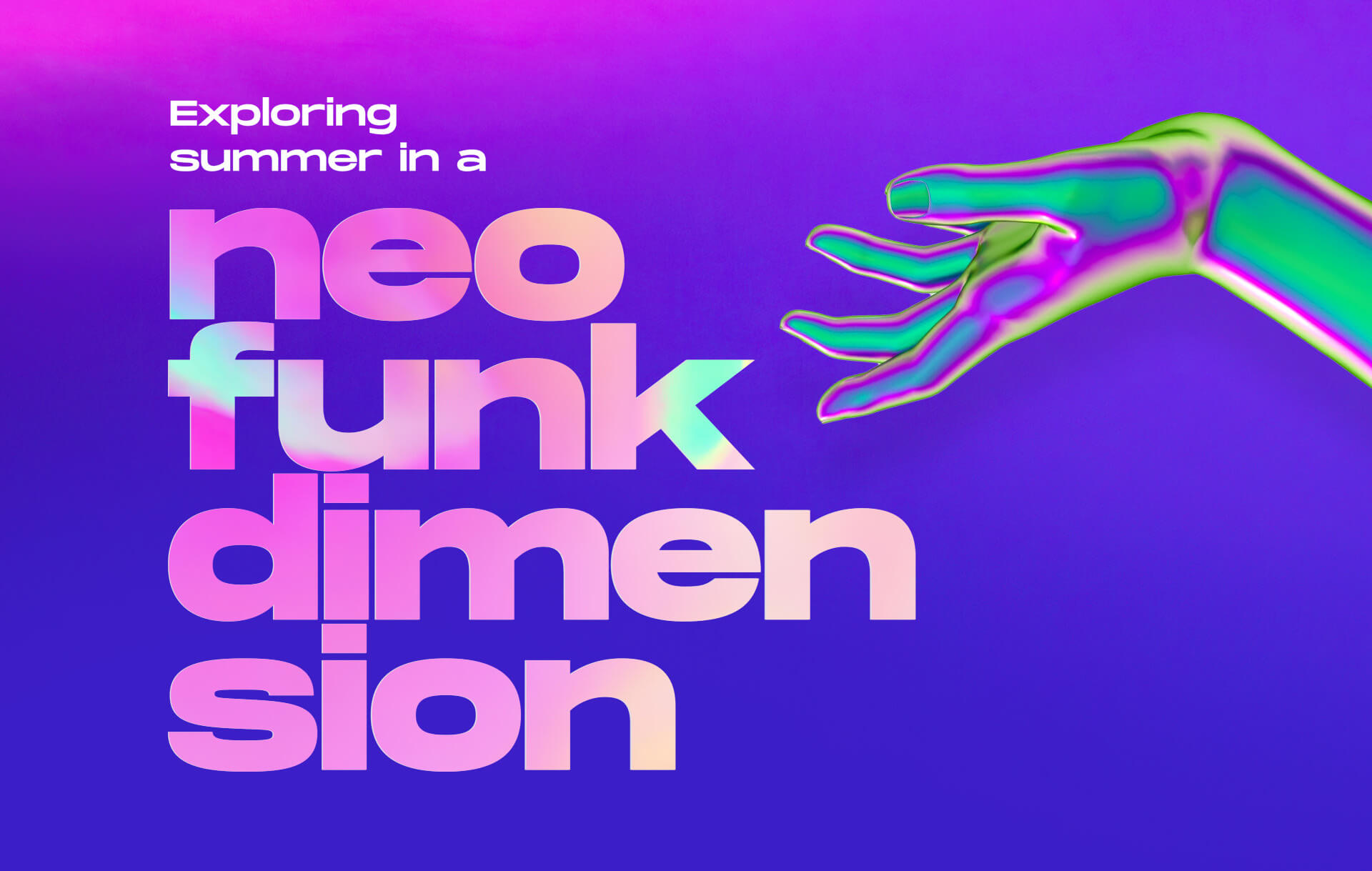 Project Pathos Club Summer Event Neo Funk Hand