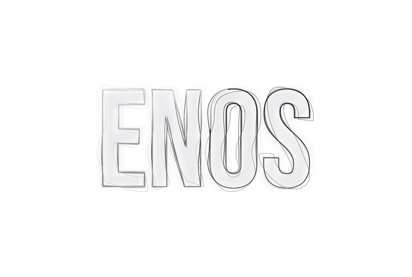 Wines Of Greece Project Branding Greek Wine 360 Campaign Enos Logo Sketch