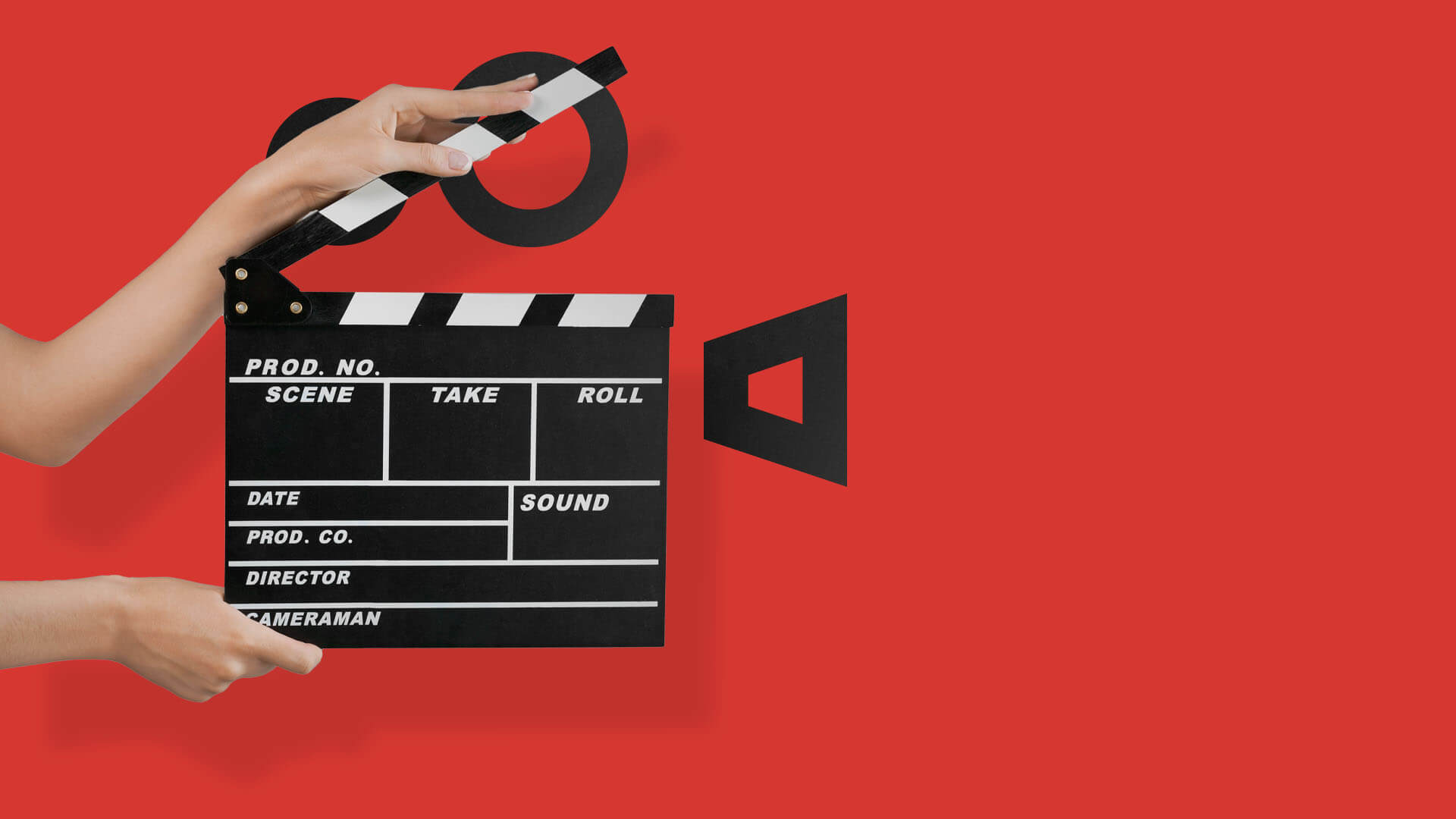 Filmwork Camera Logo Mark Mockup