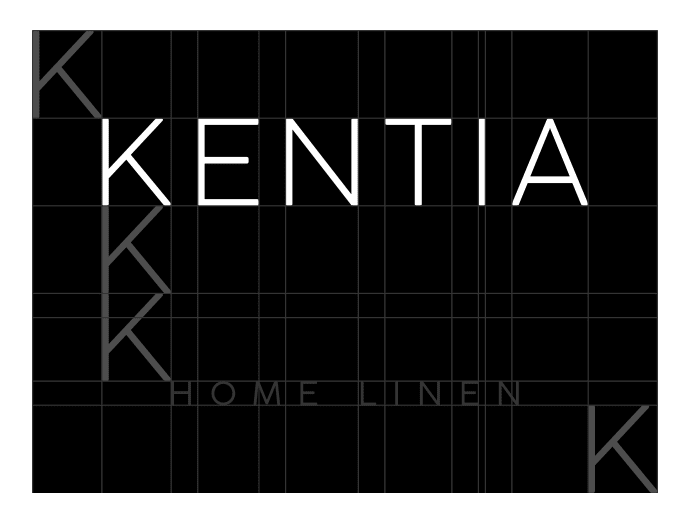 Kentia Logo Spacings K