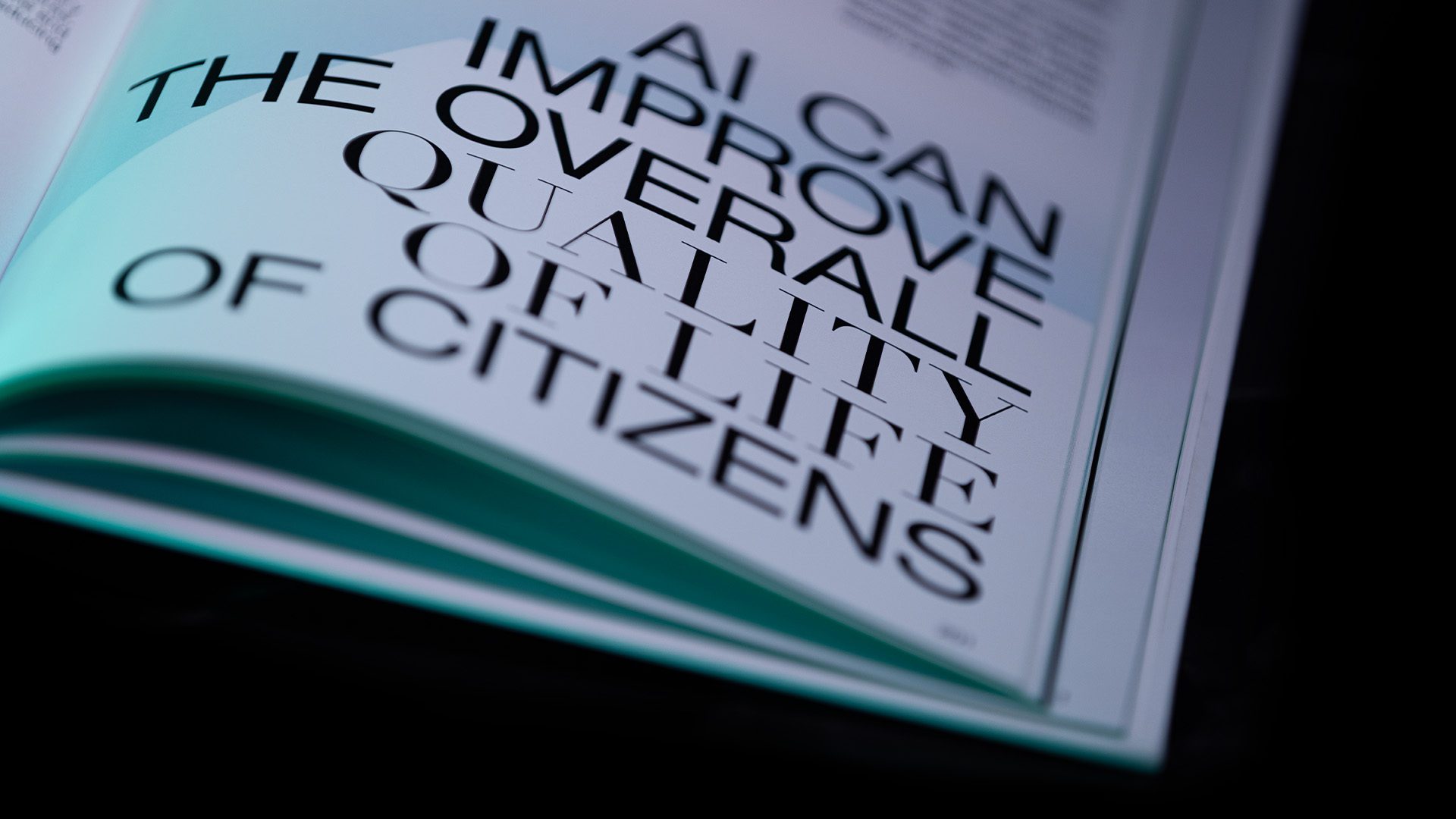 Foresight Gov Blueprint Greeces Ai Transformation Book Photoshooting Sideview Closeup